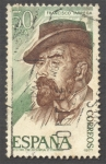 Stamps : Europe : Spain :  Personajes Españoles. Francisco Tarrega