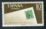 Stamps Spain -  1725- Día mundial del Sello. Signo de porteo de Alicante.