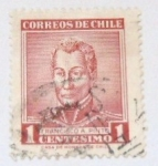 Stamps : America : Chile :  FRANCISCO A. PINTO