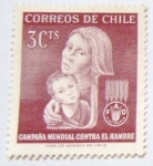 Sellos de America - Chile -  CAMPAÑA MUNDIAL CONTRA EL HAMBRE
