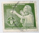 Stamps : America : Chile :  CAMPAÑA MUNDIAL CONTRA EL HAMBRE