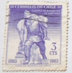 Sellos de America - Chile -  CUERPO DE BONBEROS DE SANTIAGO