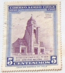 Stamps : America : Chile :  TEMPLO VOTIVO NACIONAL