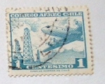 Stamps : America : Chile :  AVION