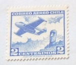 Stamps Chile -  AVION