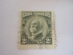 Stamps Cuba -   una cubana