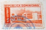 Stamps : America : Dominican_Republic :  HOSPITAL CIUDAD DE TRUJILLO