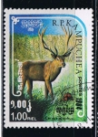Stamps : Asia : Cambodia :  Cervus jopus