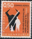 Stamps : America : Venezuela :  9º CENSO DE LA POBLACIÓN Y 3ER CENSO AGRARIO. Y&T Nº  A-731C