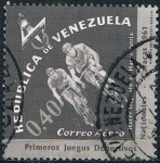 Stamps Venezuela -  PRIMEROS JUEGOS DEPORTIVOS NACIONALES EN CARACAS. Y&T Nº 766