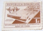 Stamps : America : Dominican_Republic :  III CONFEDERACION REGIONAL DE NAVEGACION AEREA DEL CARIBE