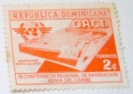 Stamps : America : Dominican_Republic :  III CONFERENCIA REGIONAL DENAVEGACION AEREA DEL CARIBE