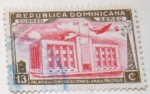 Stamps : America : Dominican_Republic :  PALACIO DE COMUNICACIONES -ERA DE TRUJILLO