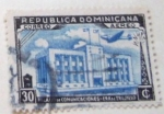 Stamps Dominican Republic -  PALACIO DE COMUNICACIONES -ERA DE TRUJILLO