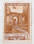 Stamps : America : Dominican_Republic :  RUINAS DE LA IGLESIA DE SAN FRANCISCO