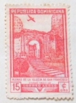 Stamps : America : Dominican_Republic :  RUINA DE LA IGLESIA DE SAN FRANCISCO