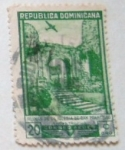 Stamps : America : Dominican_Republic :  RUINAS DE LA IGLESIA DE SAN FRANCISCO CIUDAD DE TRUJILLO