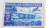 Stamps : America : Dominican_Republic :  HOTEL MONTAÑA LA VEGA R.D.