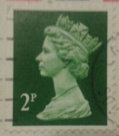 Stamps United Kingdom -  elizabeth ll 2 windsor QEII