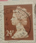 Stamps United Kingdom -  elizabeth ll windsor