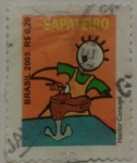 Stamps : America : Brazil :  sapateiro