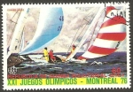 Stamps Equatorial Guinea -  Olimpiadas Montreal 76, vela