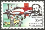Stamps Guinea Bissau -  Henry Dunant, fundador de la Cruz Roja Internacional