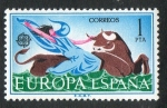 Stamps Spain -  1747- Europa - CEPT. El rapto de Europa por Zeus.