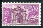 Stamps Spain -  1763- Cartuja de Santa María de la Defensión. Puerta axterior.