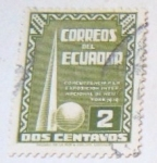 Sellos de America - Ecuador -  CONCURRENCIA A LA EXPOSICION DE NEW YORK 1939