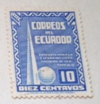 Stamps Ecuador -  CONCURRENCIA A LA EXPOSICION INTERNACIONAL DE NEW YORK 1939