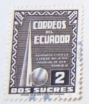 Sellos de America - Ecuador -  CONCURRENCIA A LA EXPOSICION INTERNACIONAL DE NEW YORK 1939