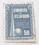 Sellos del Mundo : America : Ecuador : CONCURRENCIA A LA EXPOSICION INTERNACIONAL DE NEW YORK 1939