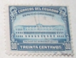 Stamps : America : Ecuador :  PALACIO DE GOBIERNO -QUITO