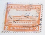 Stamps Ecuador -  PALACIO DE GOVIERNO -QUITO