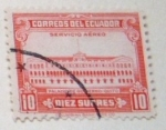 Stamps Ecuador -  PALACIO DE GOBIERNO - QUITO