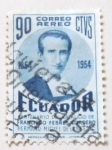 Stamps : America : Ecuador :  HERMANO MIGUEL DE LAS E.E.C.C.1954