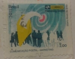Stamps Brazil -  marketin