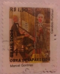 Stamps : America : Brazil :  obra desaparecida