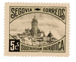 Stamps Spain -  sobretasa - Segovia