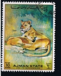 Stamps United Arab Emirates -  Lion