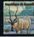 Stamps Africa - Burundi -  Addax nasomaculatus