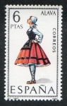 Stamps : Europe : Spain :  1767- Trajes típicos españoles. Álava.