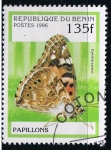Sellos de Africa - Benin -  Papillons  Cyntia cardui