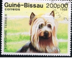 Sellos del Mundo : Africa : Guinea_Bissau : York shire terrier