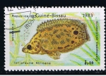 Stamps Guinea Bissau -  Ictiofauna africana.  Ctenopoma acutirostre