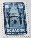 Stamps Ecuador -  HERMANO MIGUEL DE LAS E.E.C.C.1954