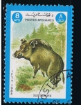 Stamps Asia - Afghanistan -  Sus escrofa