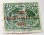 Stamps : America : Guatemala :  PARQUE LA AURORA