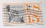 Stamps United States -  LIBERTY FOR ALL